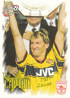 Tony Adams Arsenal 1999 Futera Fans' Selection #94